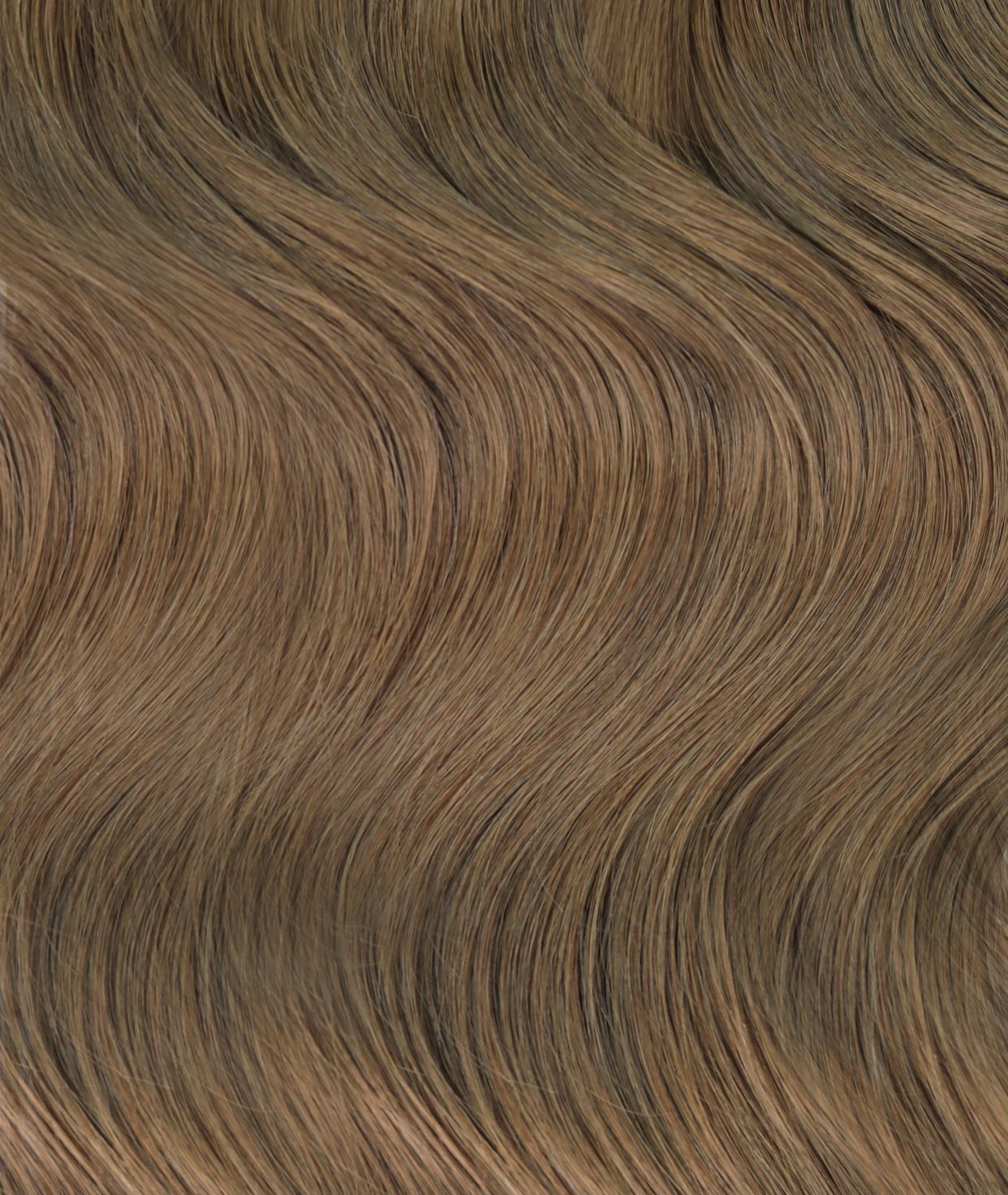 #8 Natural Light Brown Invisi Tape Hair Extensions