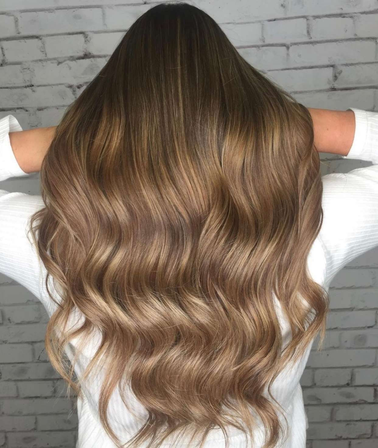 #Bronde Balayage Nano Tip Hair Extensions