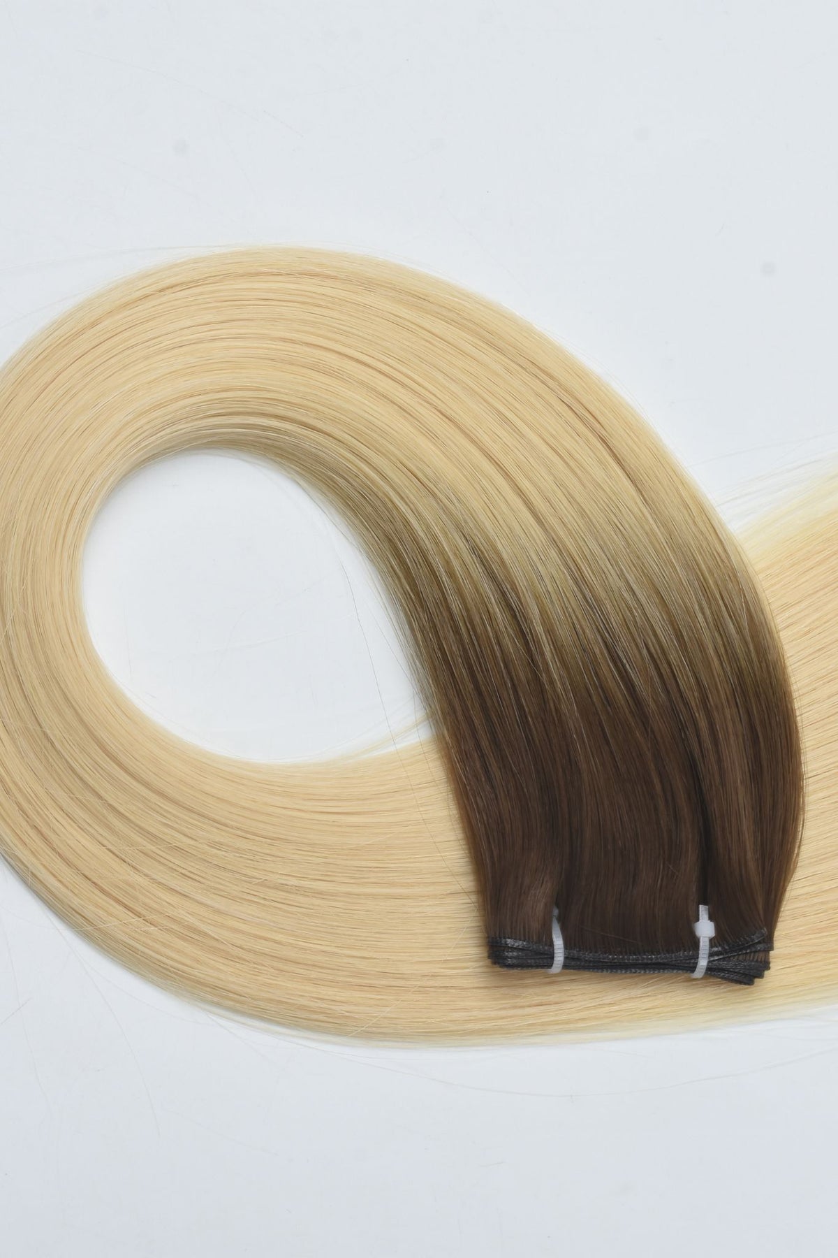 #Beach Blonde Ombre Genius Weft Extensions