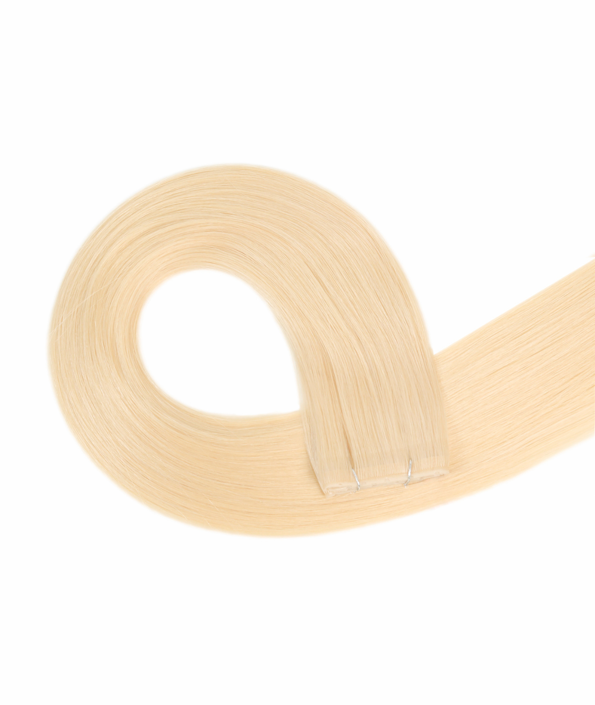 #Beach Ash Blonde Invisi Butterfly Weft Hair Extensions