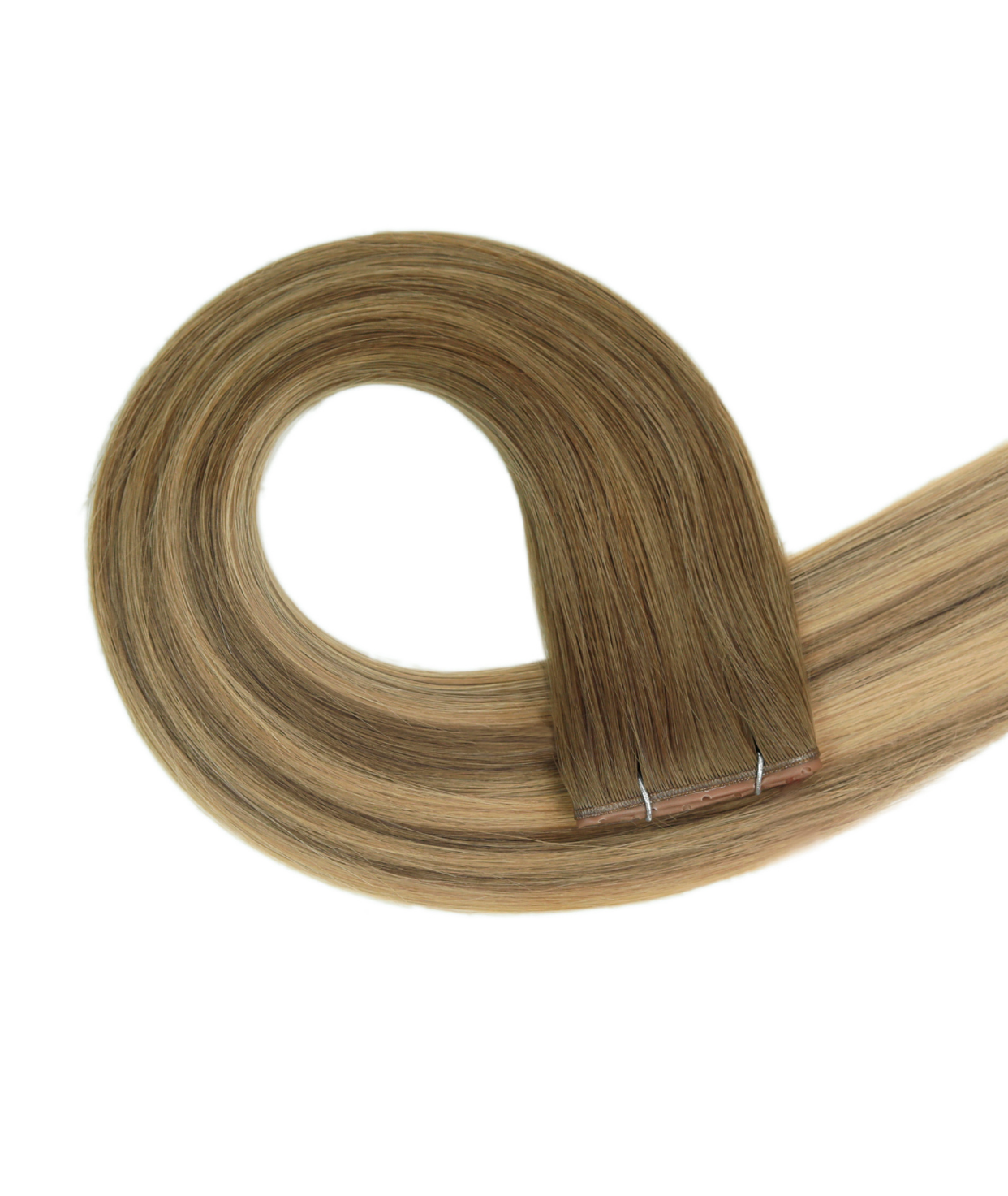 #Bronde Balayage Butterfly Genius Weft Extensions