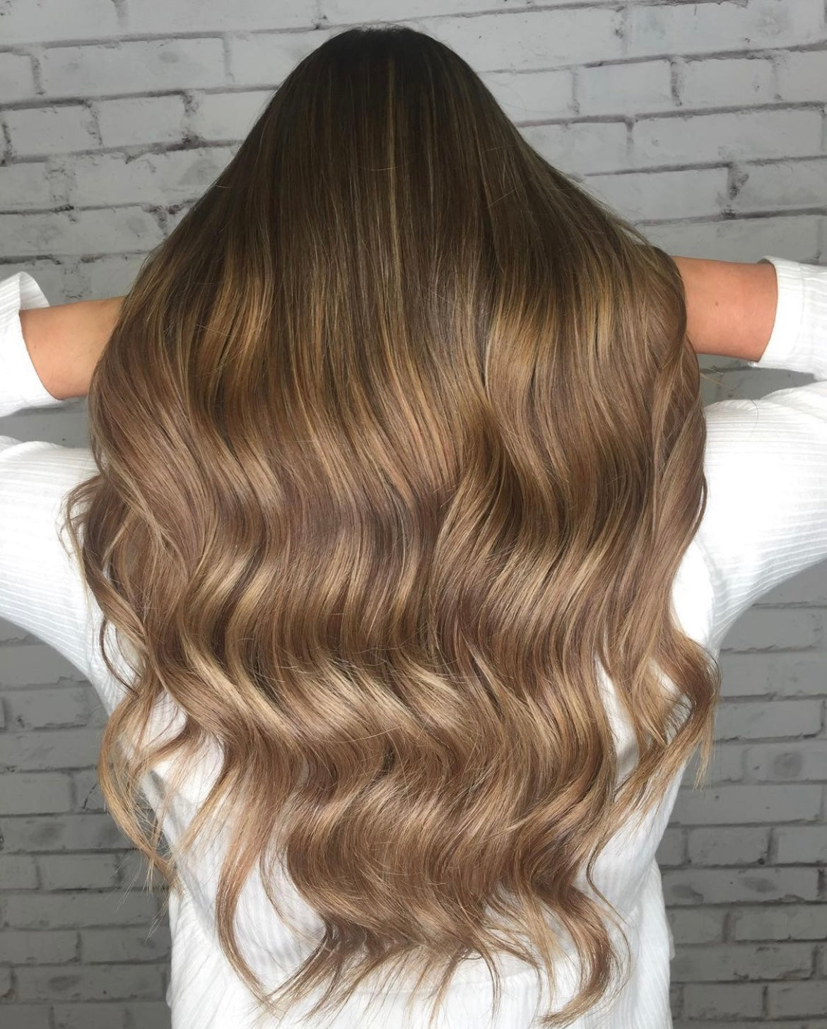 #Bronde Balayage Seamless Tape In Extensions