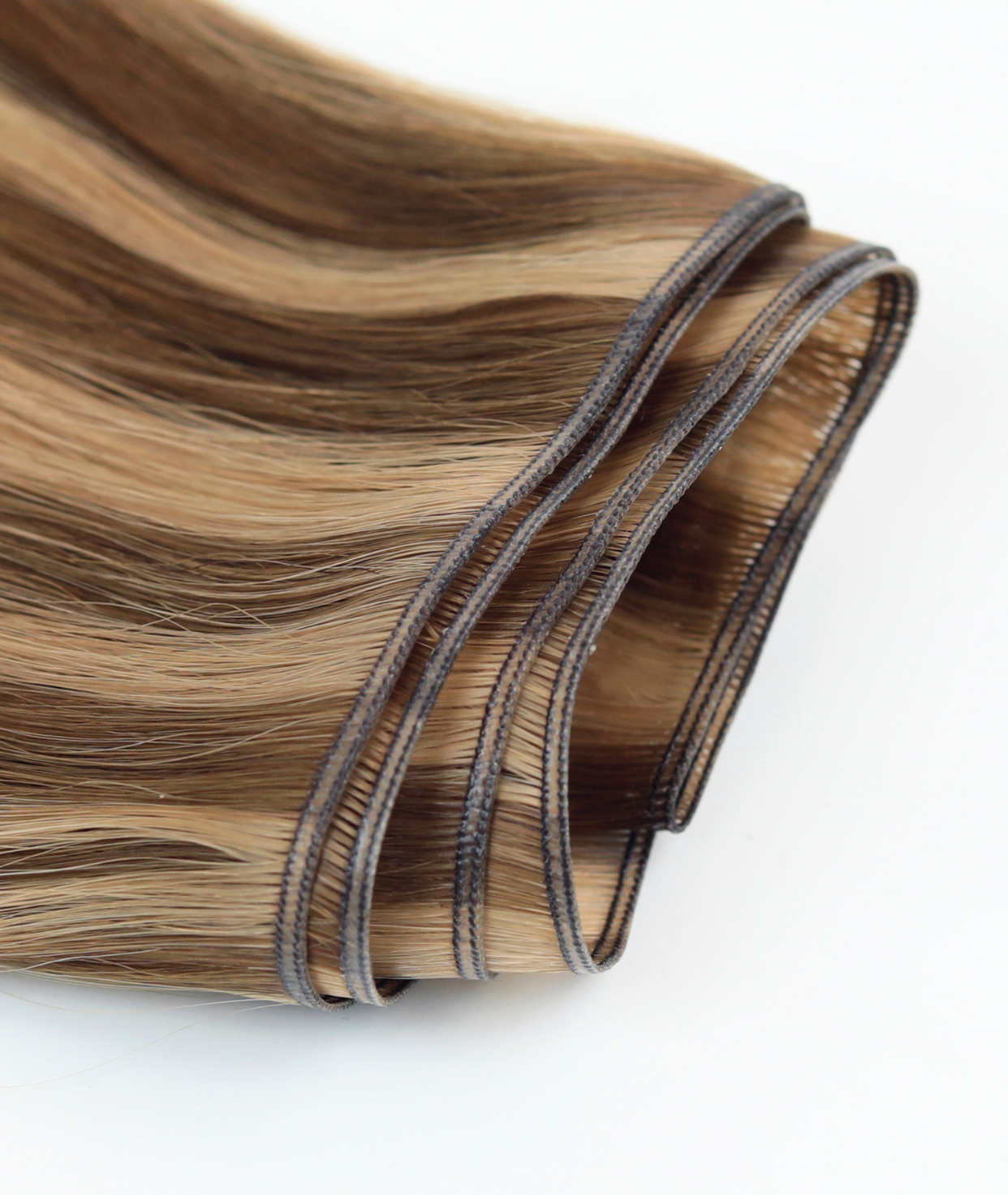 #Chestnut Brown Highlights Genius Weft Extensions