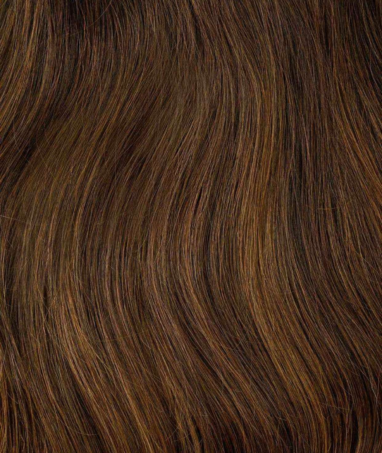 #Chocolate Brown Balayage Nano Tip Hair Extensions
