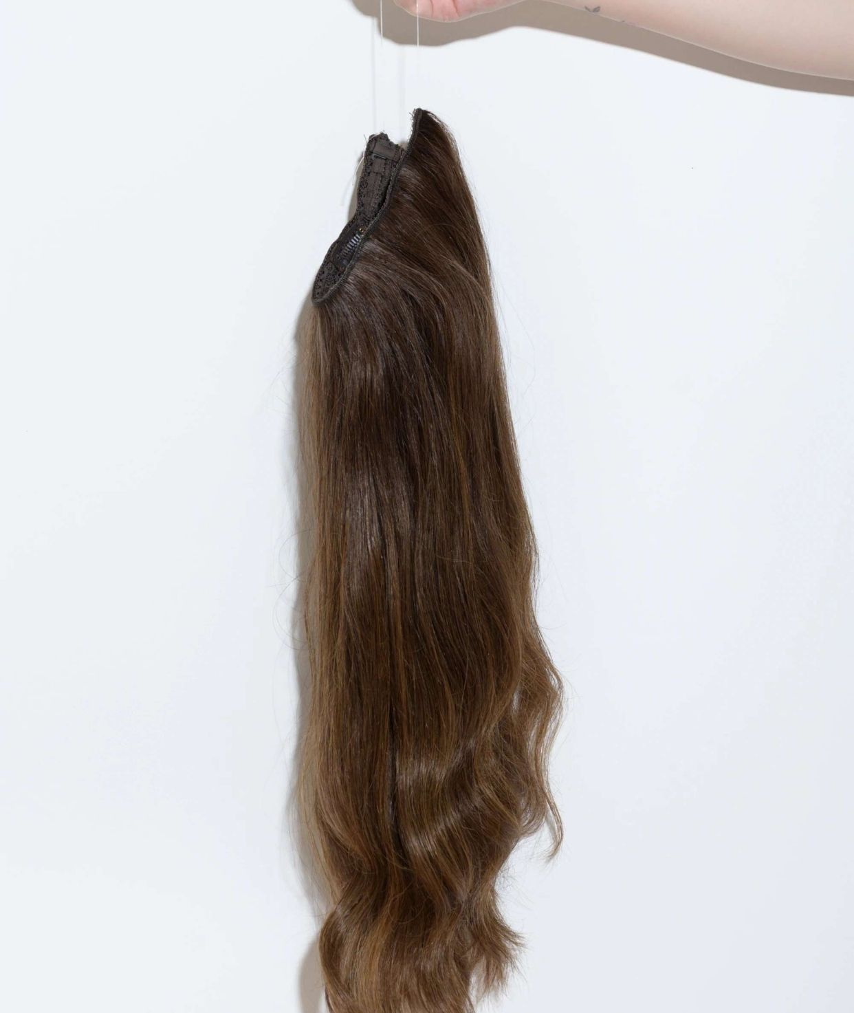 #Chocolate Brown Balayage Classic Halo Hair Extensions