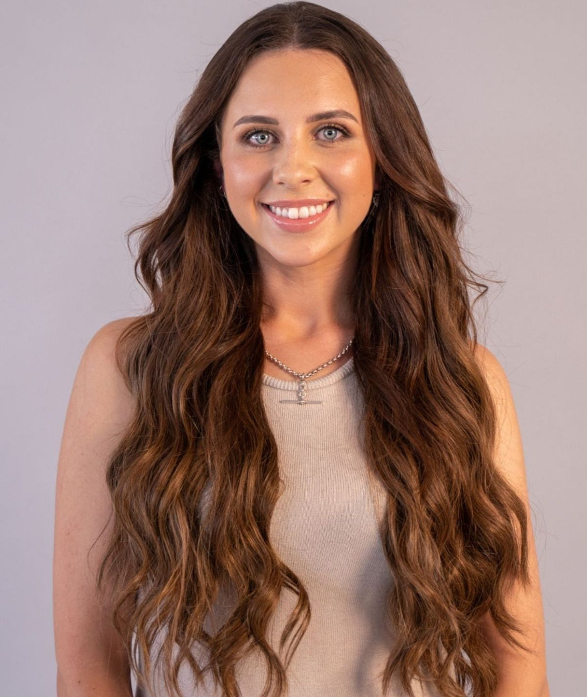 #Chocolate Brown Balayage Invisi Butterfly Weft Hair Extensions