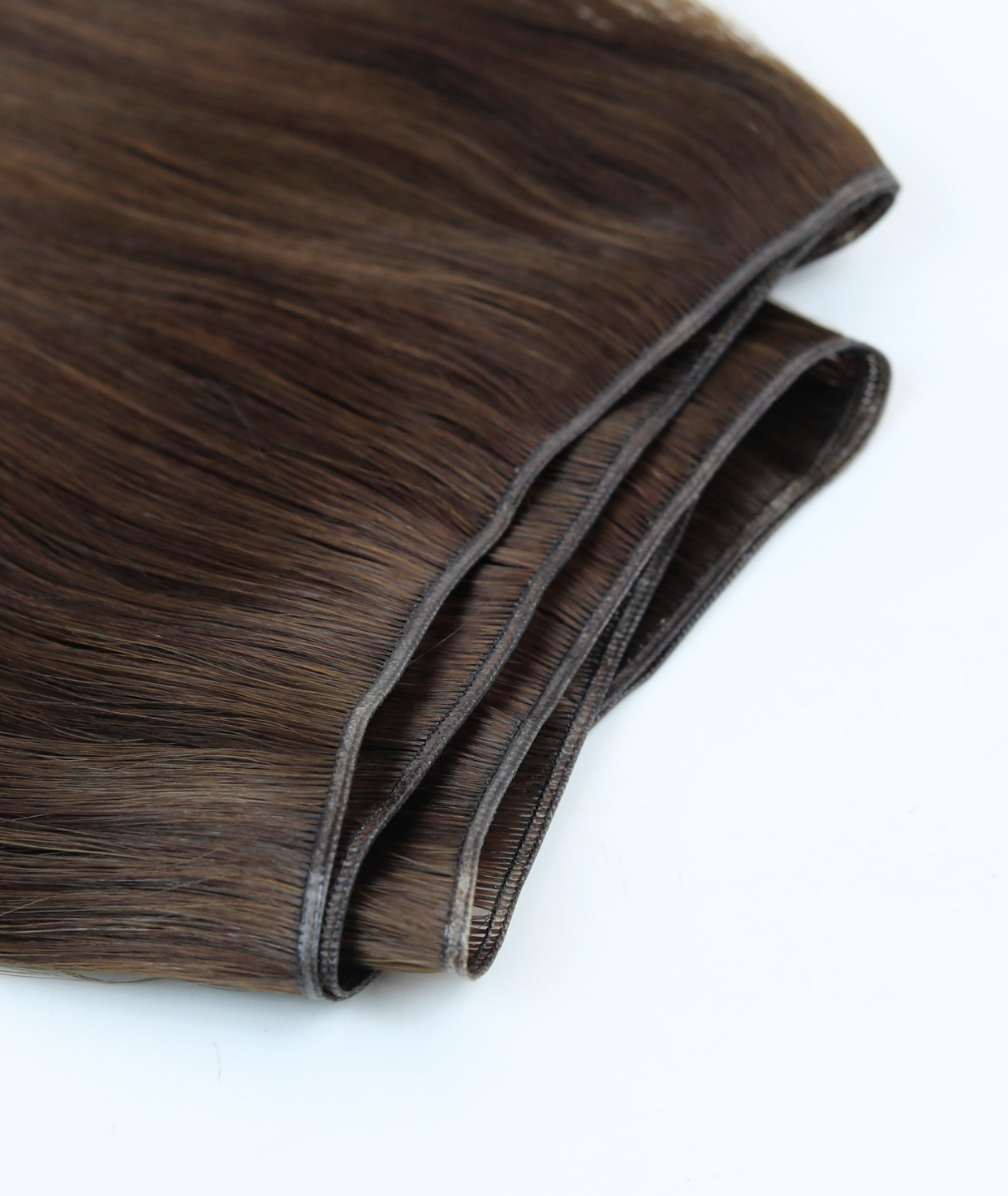 #Chocolate Brown Balayage Genius Weft Extensions
