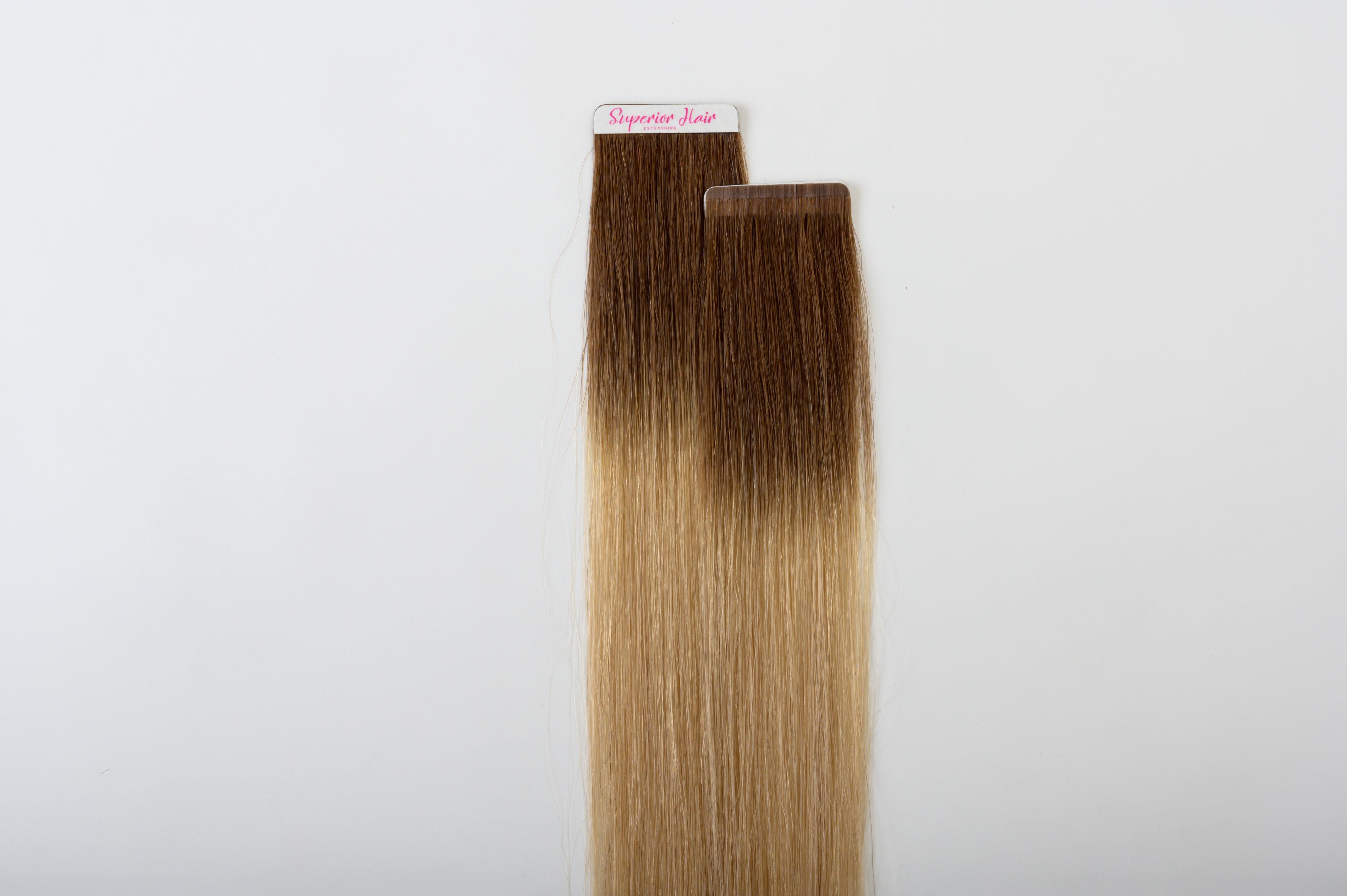 #Cappuccino Ombre Seamless Tape In Extensions