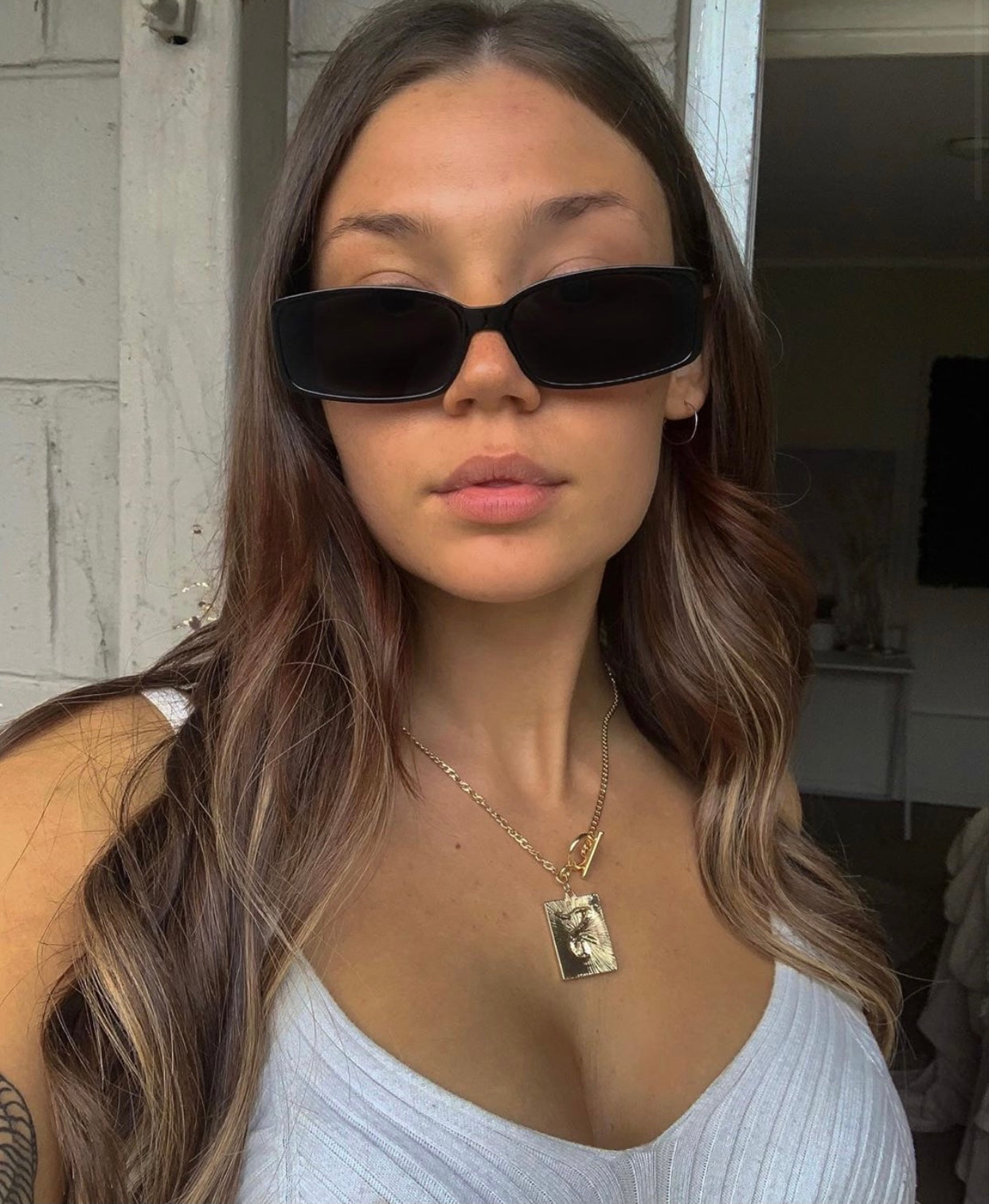 #Chocolate Brown Balayage Seamless Tape In Extensions