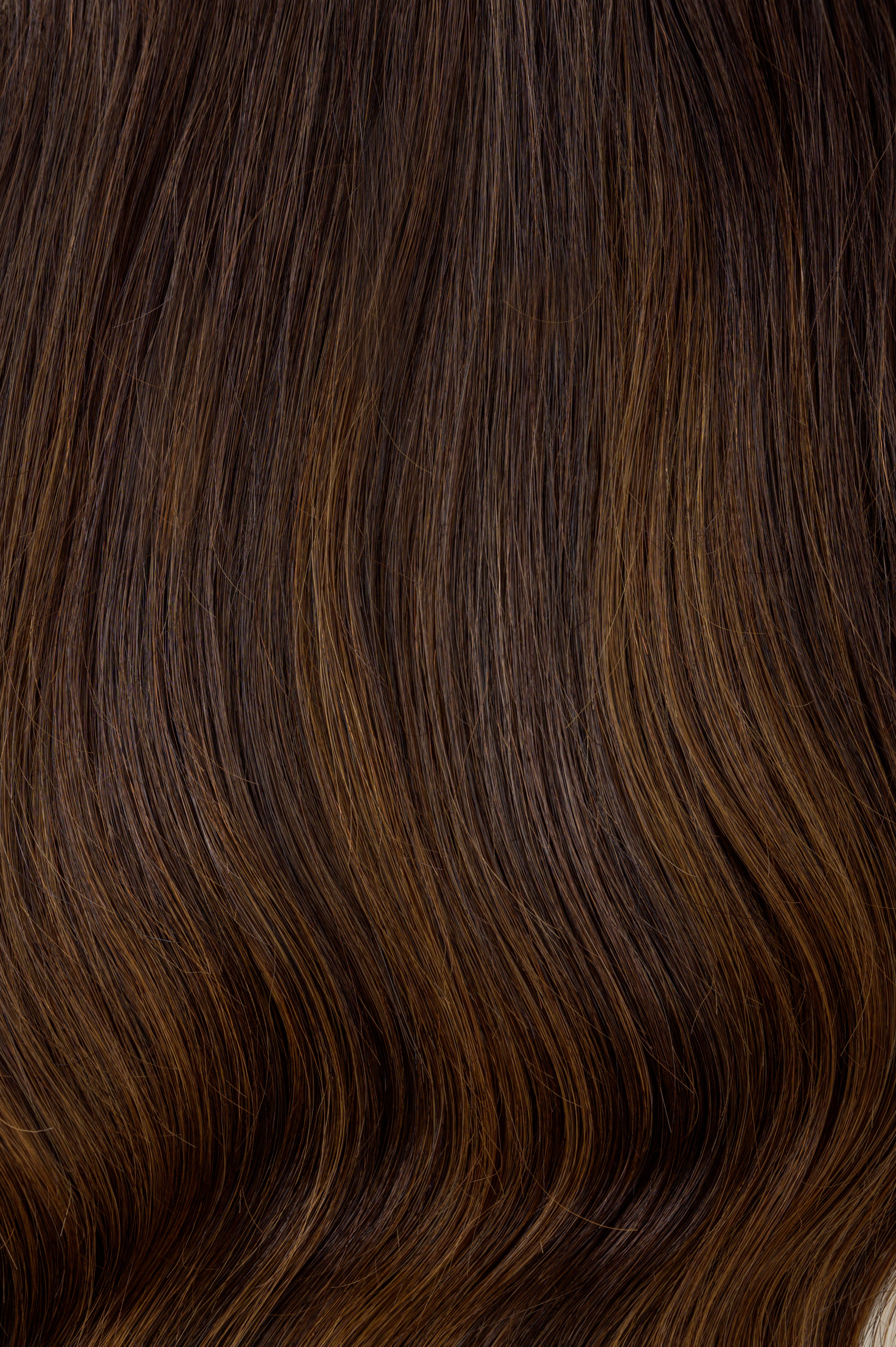 #Dark Brown Balayage Seamless Tape In Extensions