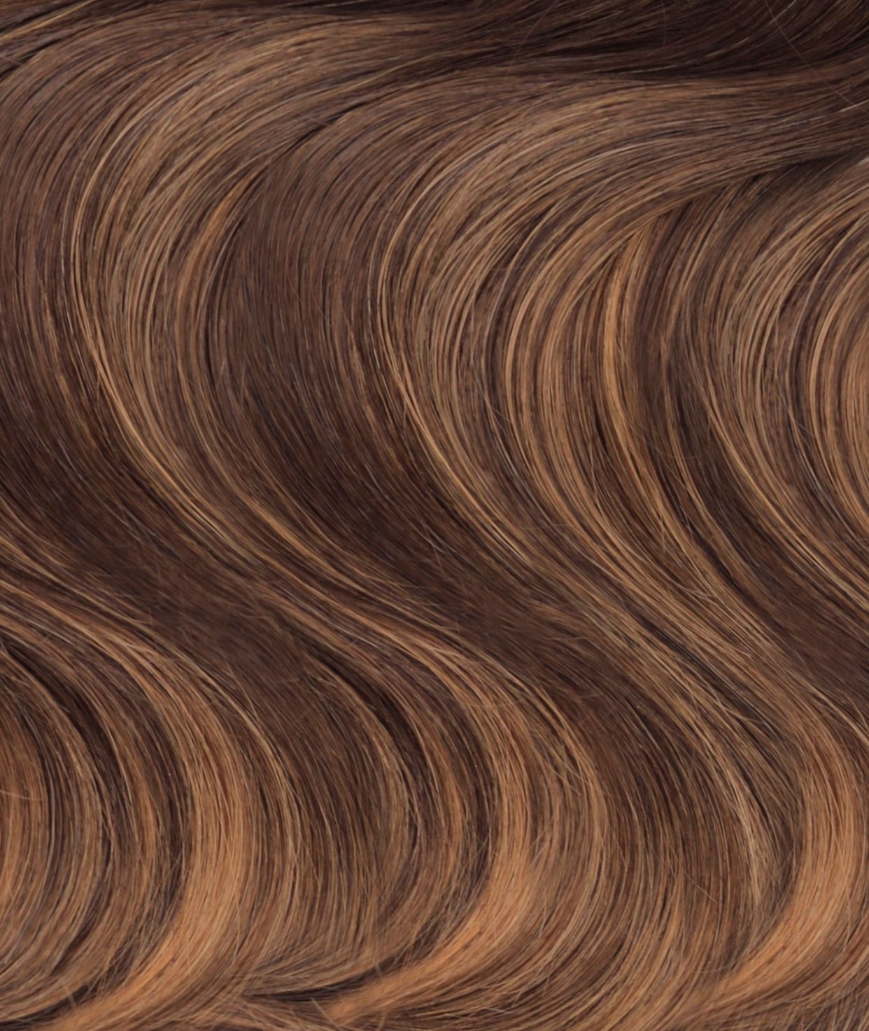 #Dark Ash Brown Balayage Classic Halo Hair Extensions