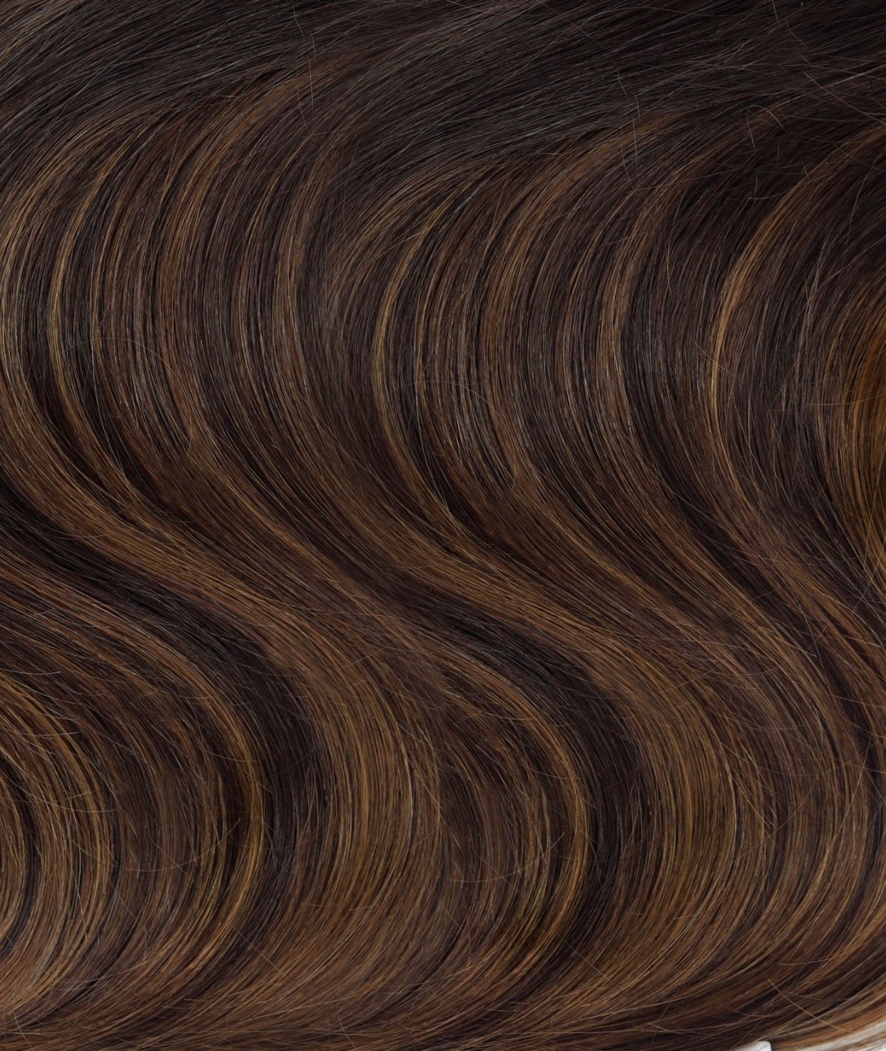 #Dark Brown Balayage Classic Halo Hair Extensions