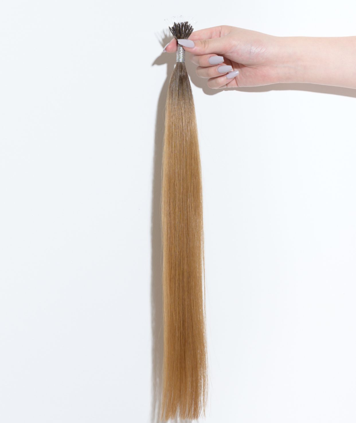#Ginger Snap Nano Tip Hair Extensions