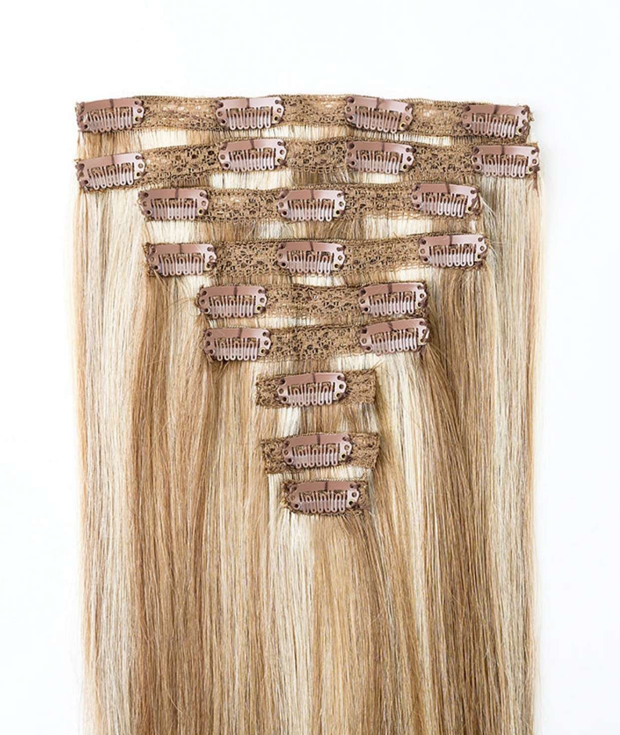 #Hazelnut Twist Classic Clip In Hair Extensions 9pcs