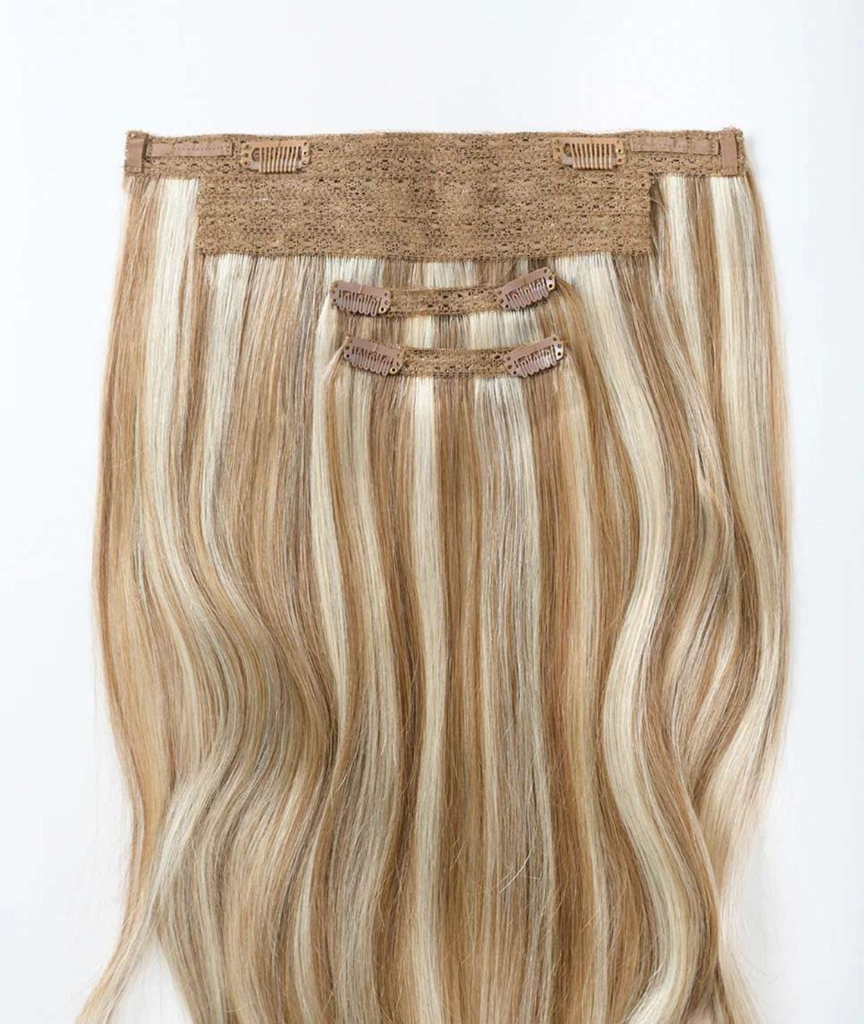 #Hazelnut Twist Classic Halo Hair Extensions