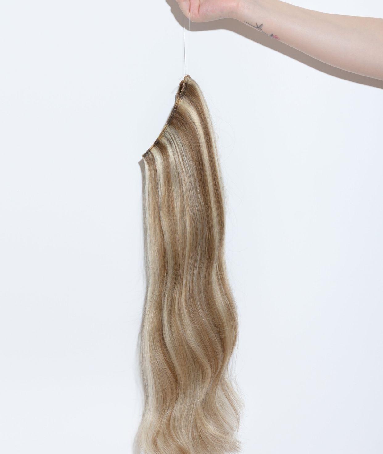 #Hazelnut Twist Classic Halo Hair Extensions