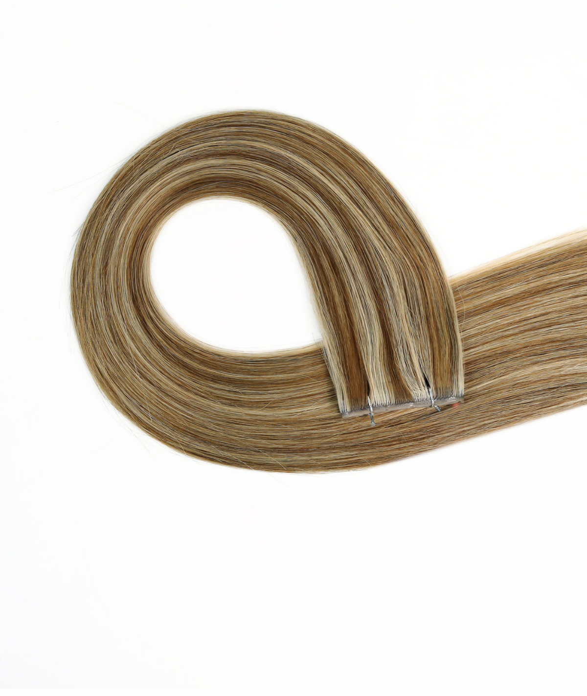 #Hazelnut Twist Invisi Butterfly Weft Hair Extensions