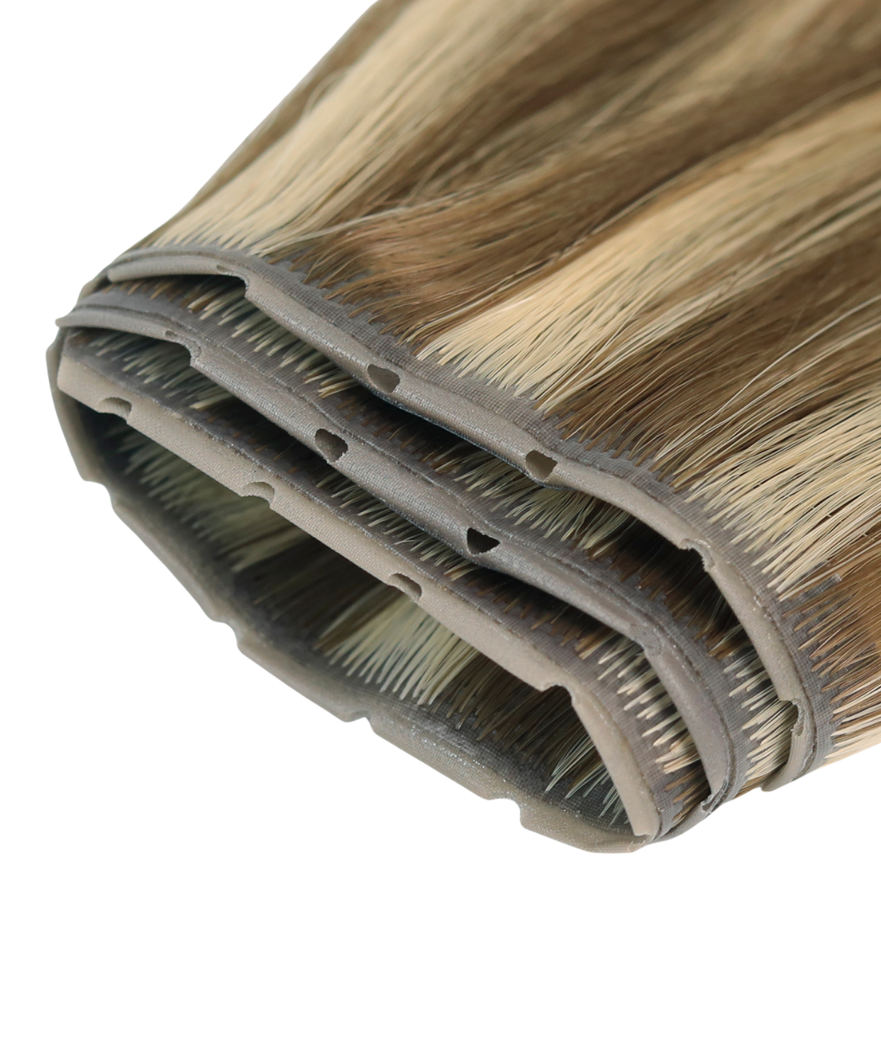 #Hazelnut Twist Invisi Butterfly Weft Hair Extensions