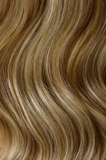 #Hazelnut Twist Classic Halo Hair Extensions