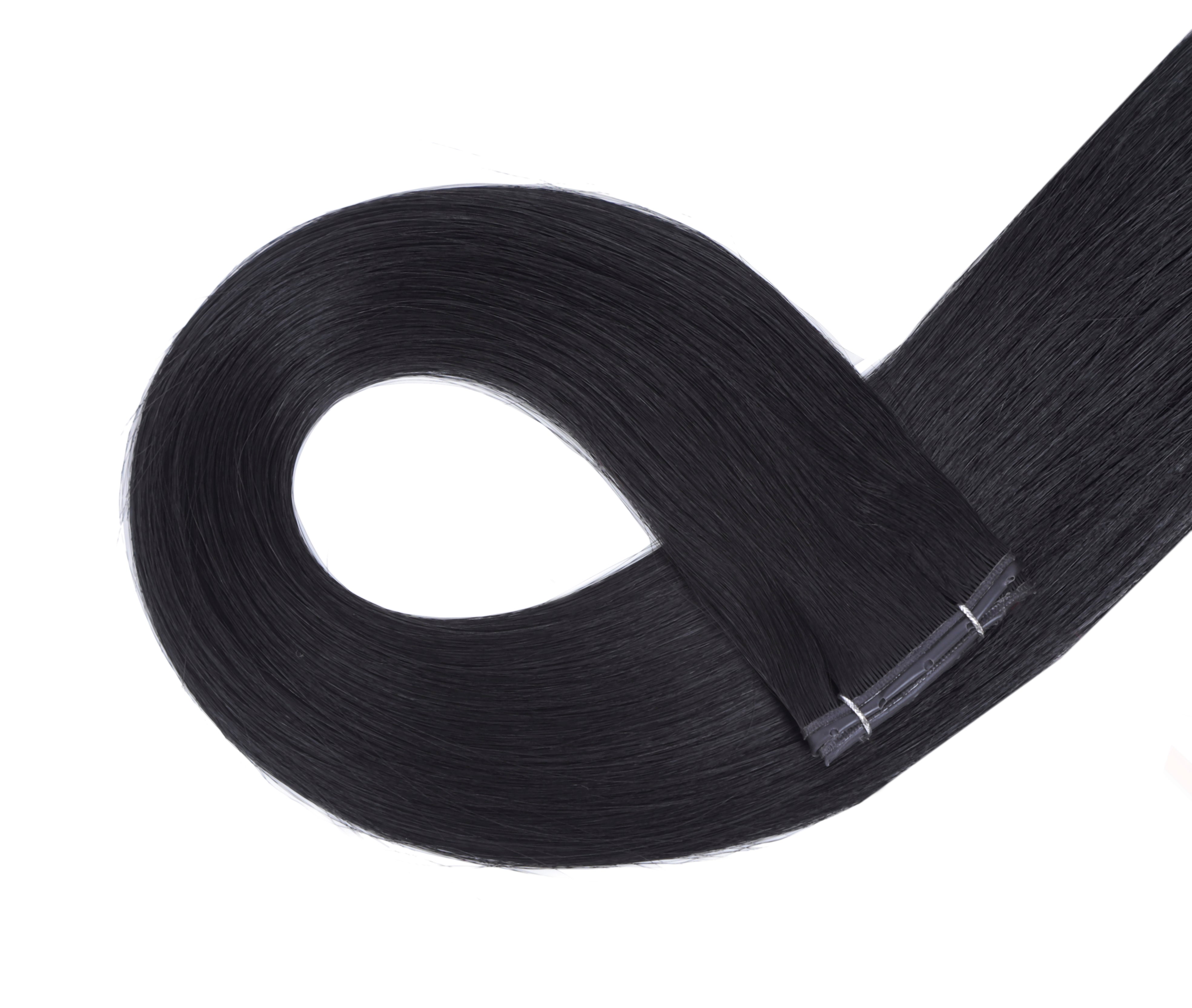 #1 Jet Black Butterfly Genius Weft Extensions