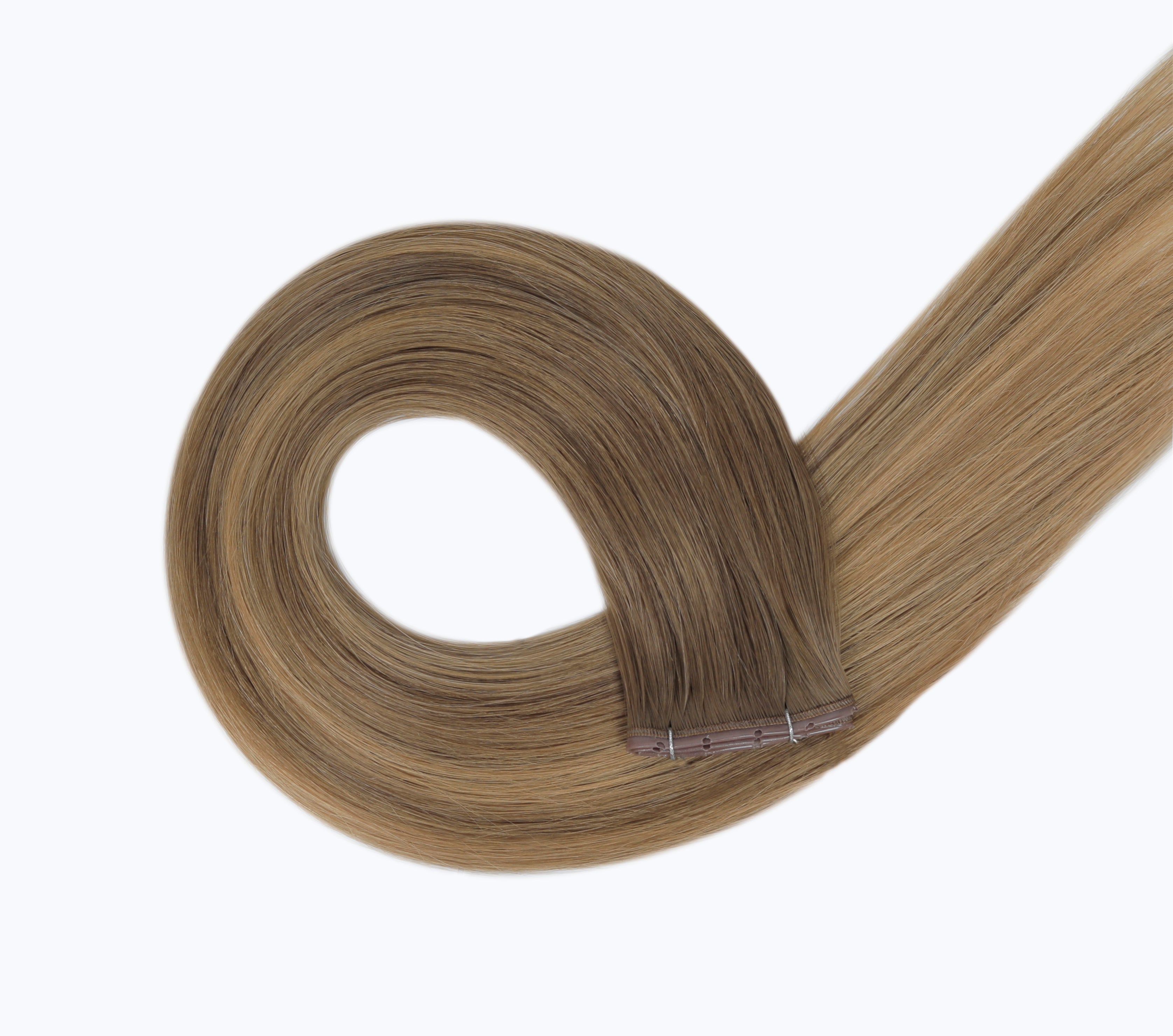 #Bronde Balayage Butterfly Genius Weft Extensions