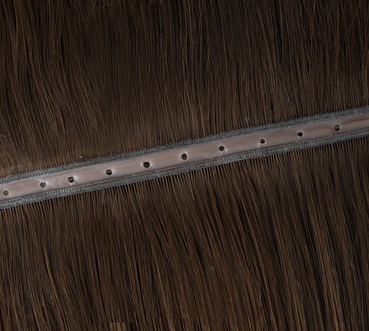 #6 Chestnut Brown Butterfly Weft Extensions