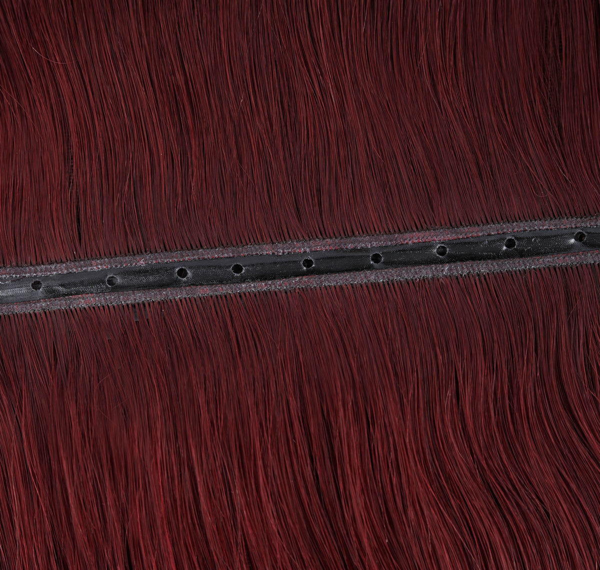 Burgundy Butterfly Weft Extensions
