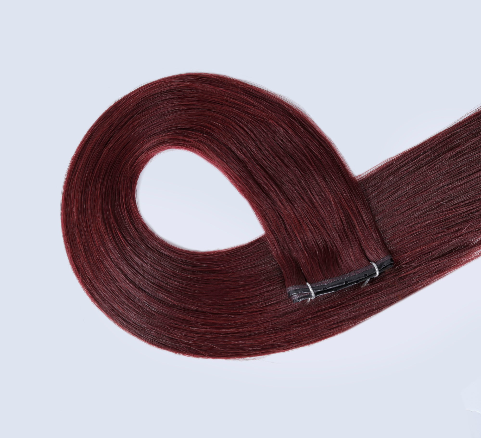 Burgundy Butterfly Weft Extensions