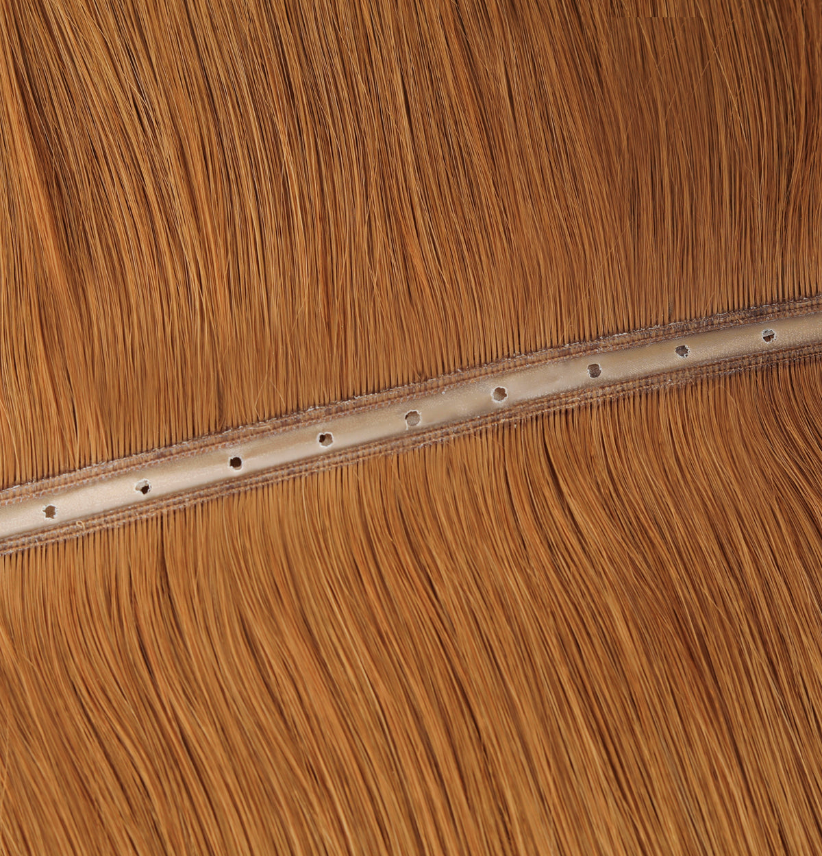 #Natural Red Butterfly Weft Extensions