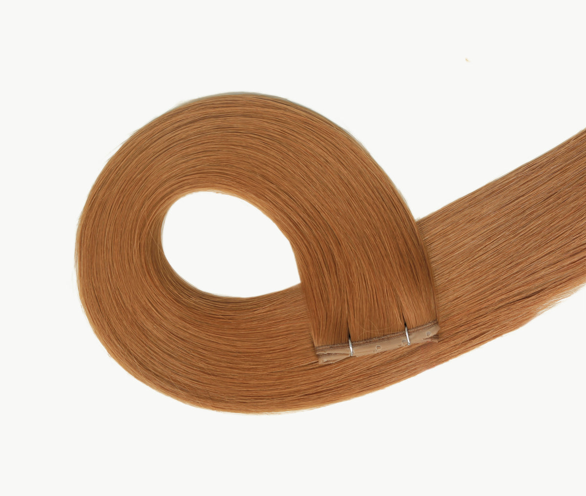 #Natural Red Butterfly Weft Extensions