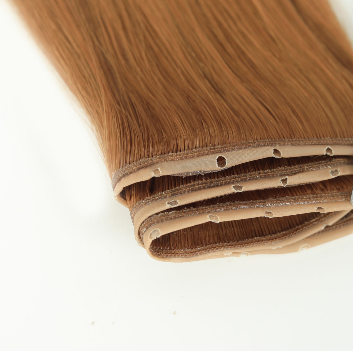 #Natural Red Butterfly Weft Extensions