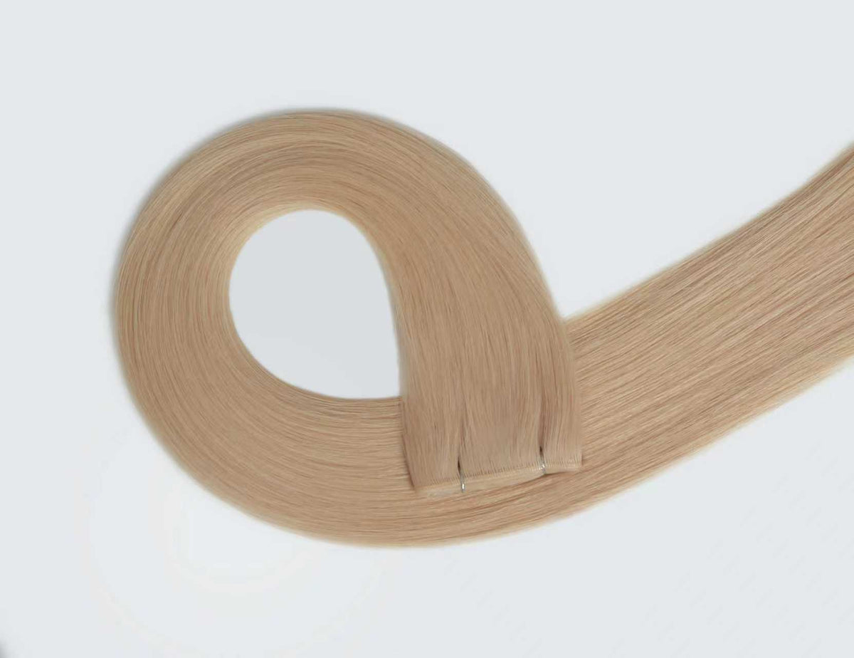 #Beach Ash Blonde Butterfly Weft Extensions (NEW)
