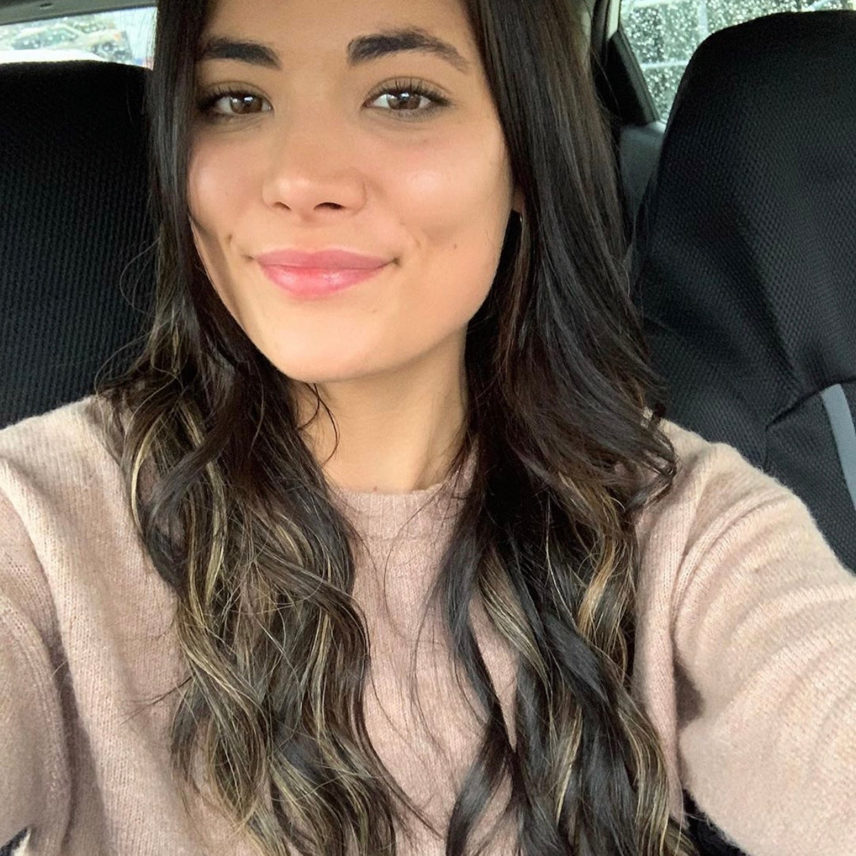 #Off Black Balayage Nano Tip Hair Extensions