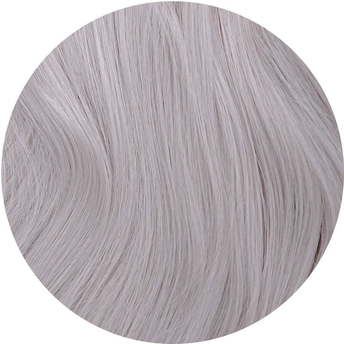 #Pearl Gray Flat Weft Extensions