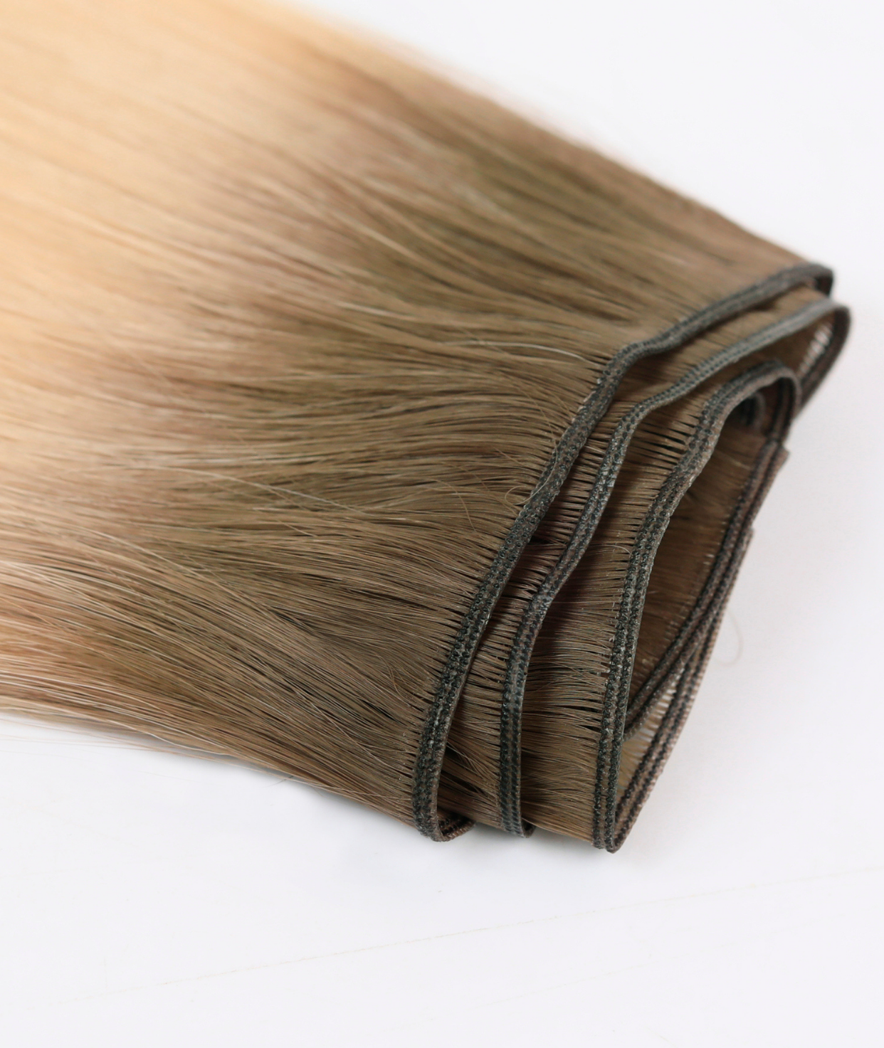 #Rooted Hollywood Blonde Genius Weft Extensions (NEW)