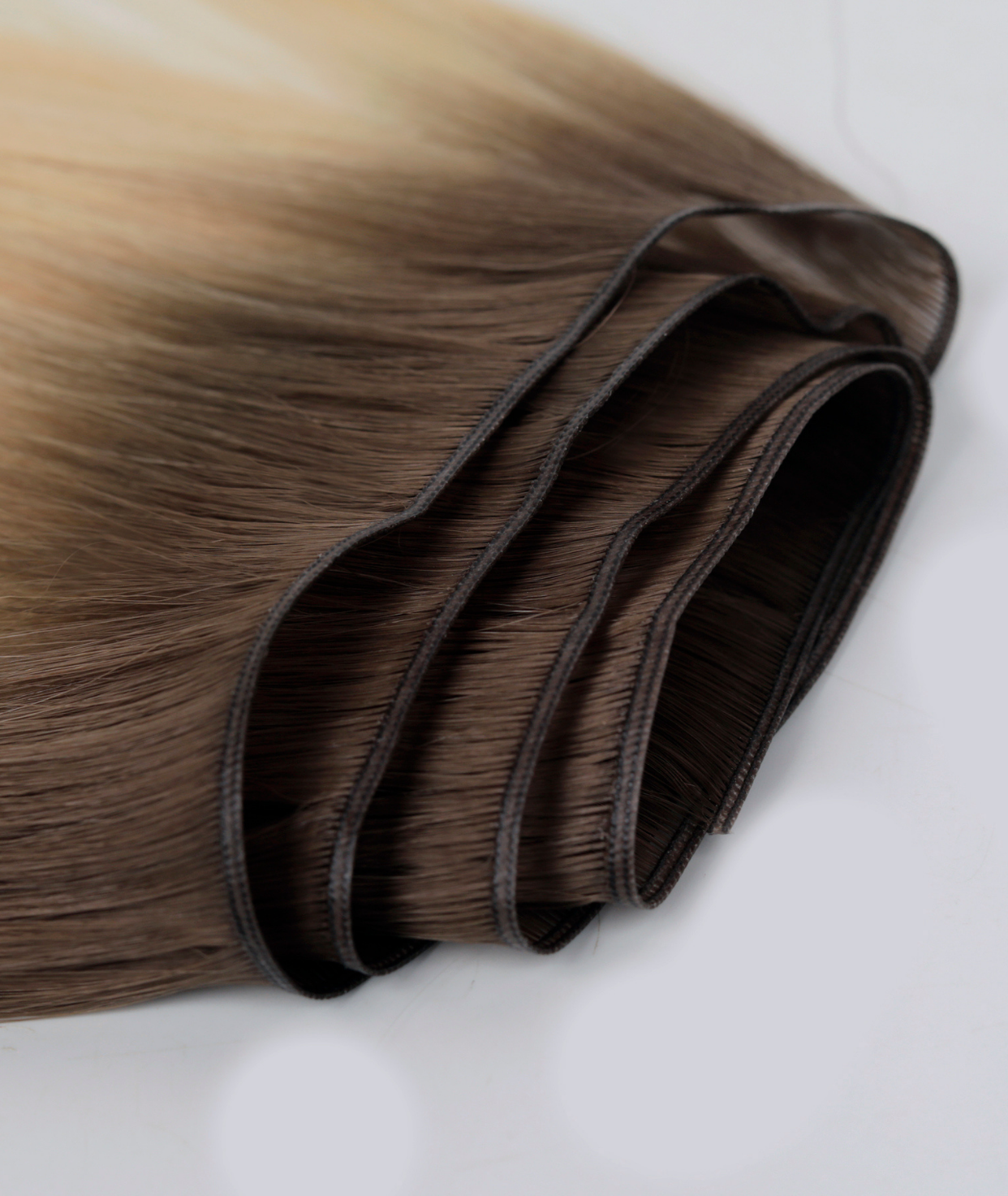 #Rooted Beach Ash Blonde Genius Weft Extensions (NEW)