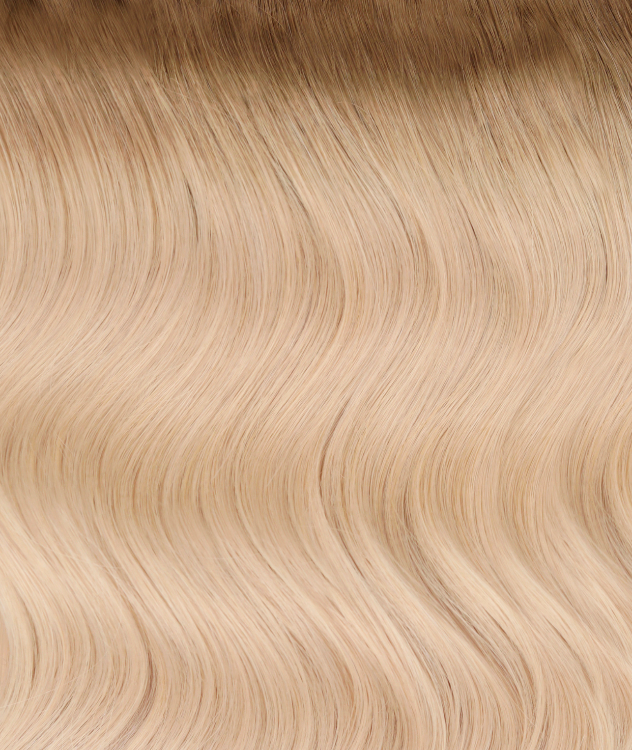 #Rooted The Blonde Invisi Butterfly Weft Hair Extensions
