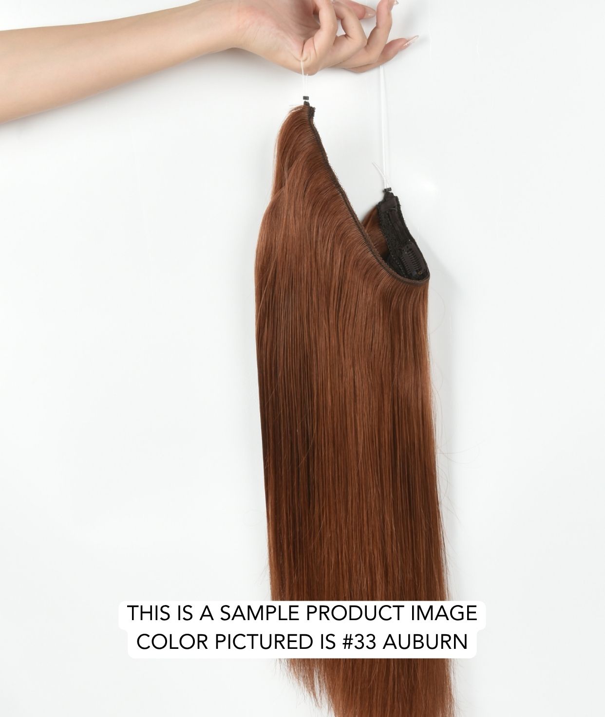 #Smokey Ombre Classic Halo Hair Extensions