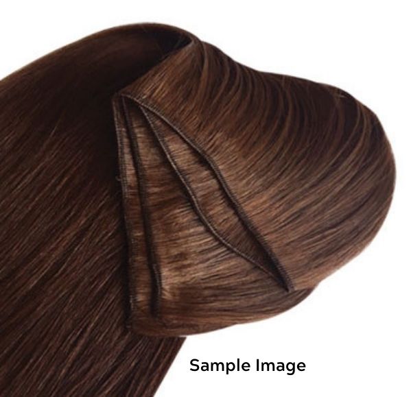 #Smokey Ombre Traditional Weft Extensions