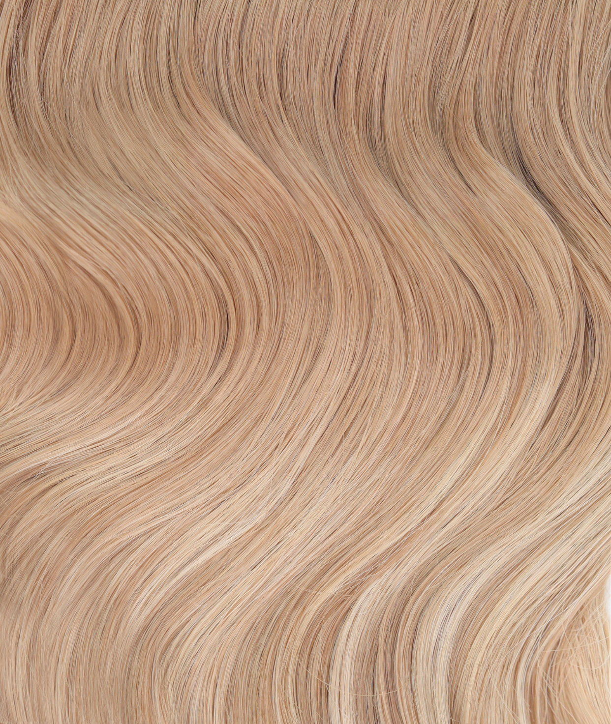 #Sandy Blonde Balayage Butterfly Genius Weft Extensions