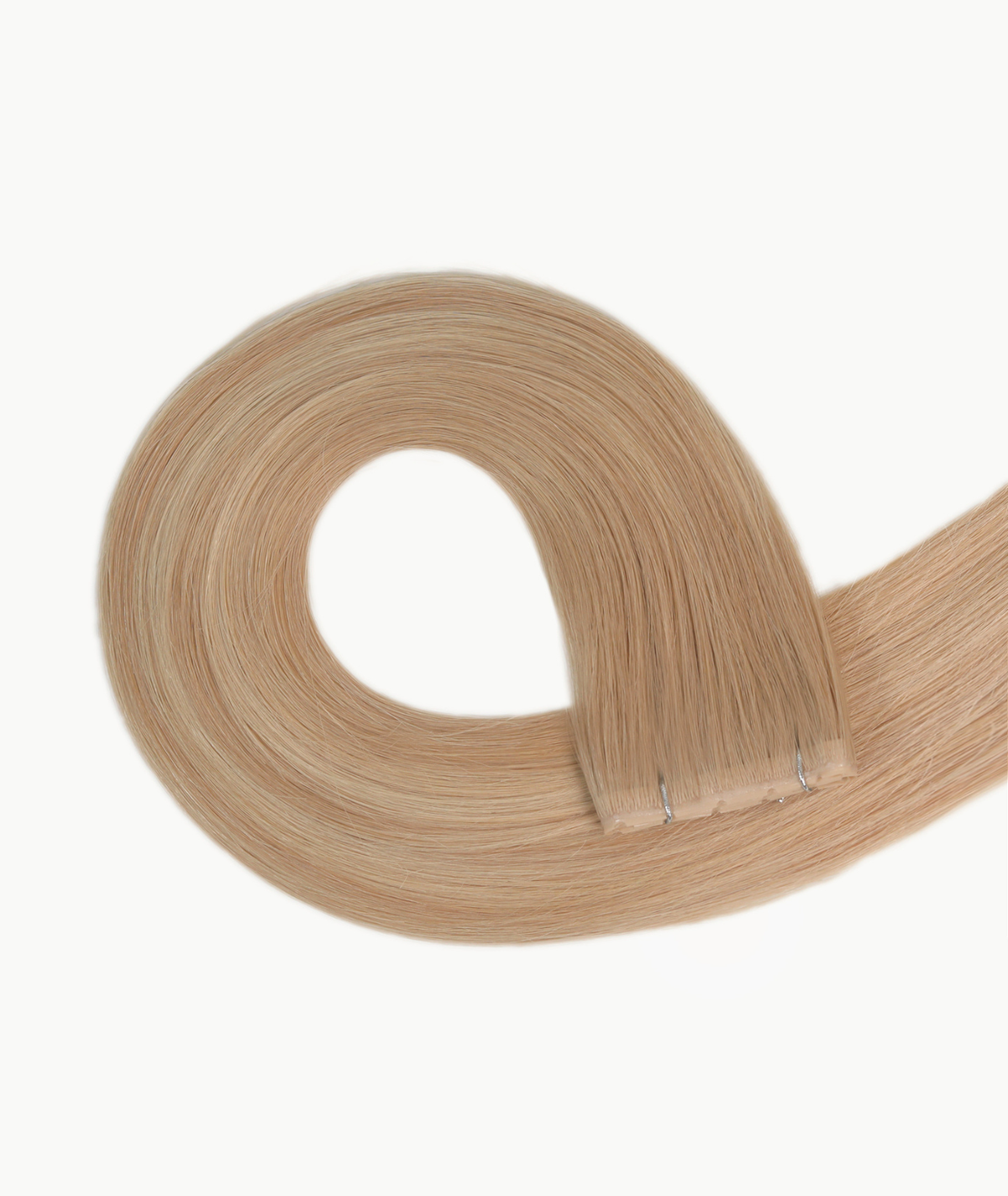 #Sandy Blonde Balayage Invisi Butterfly Weft Hair Extensions