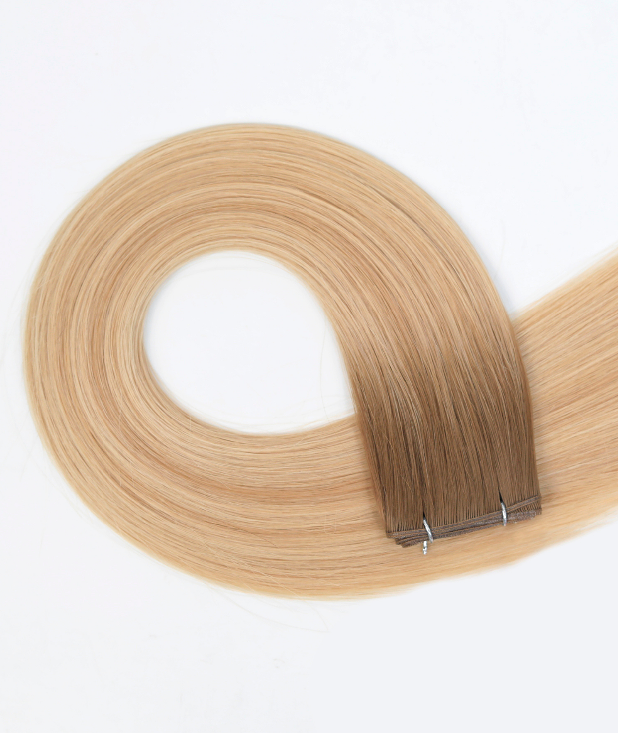 #Toffee Cream Balayage Genius Weft Extensions