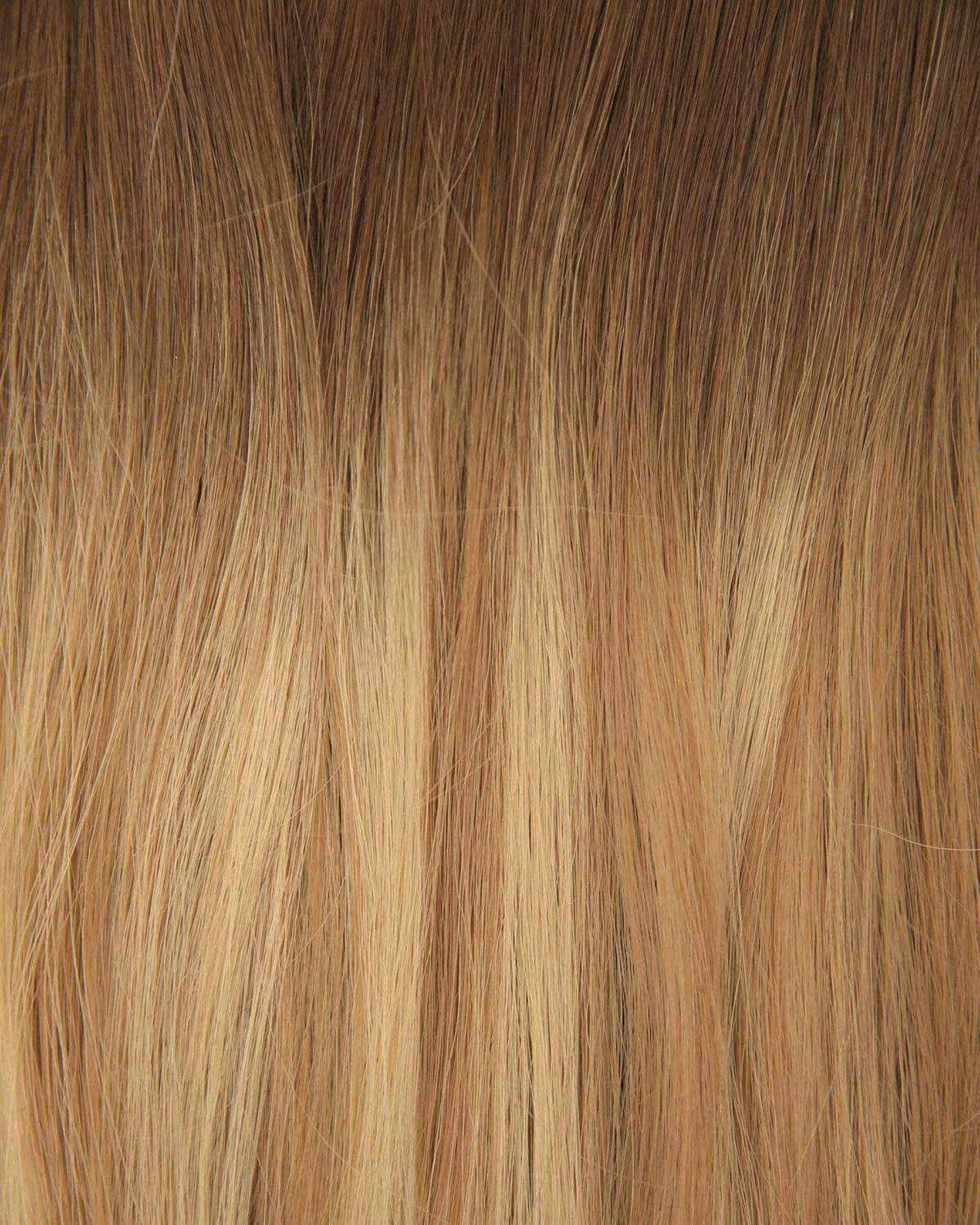 #Toffee Cream Balayage Classic Clip In Hair Extensions 9pcs