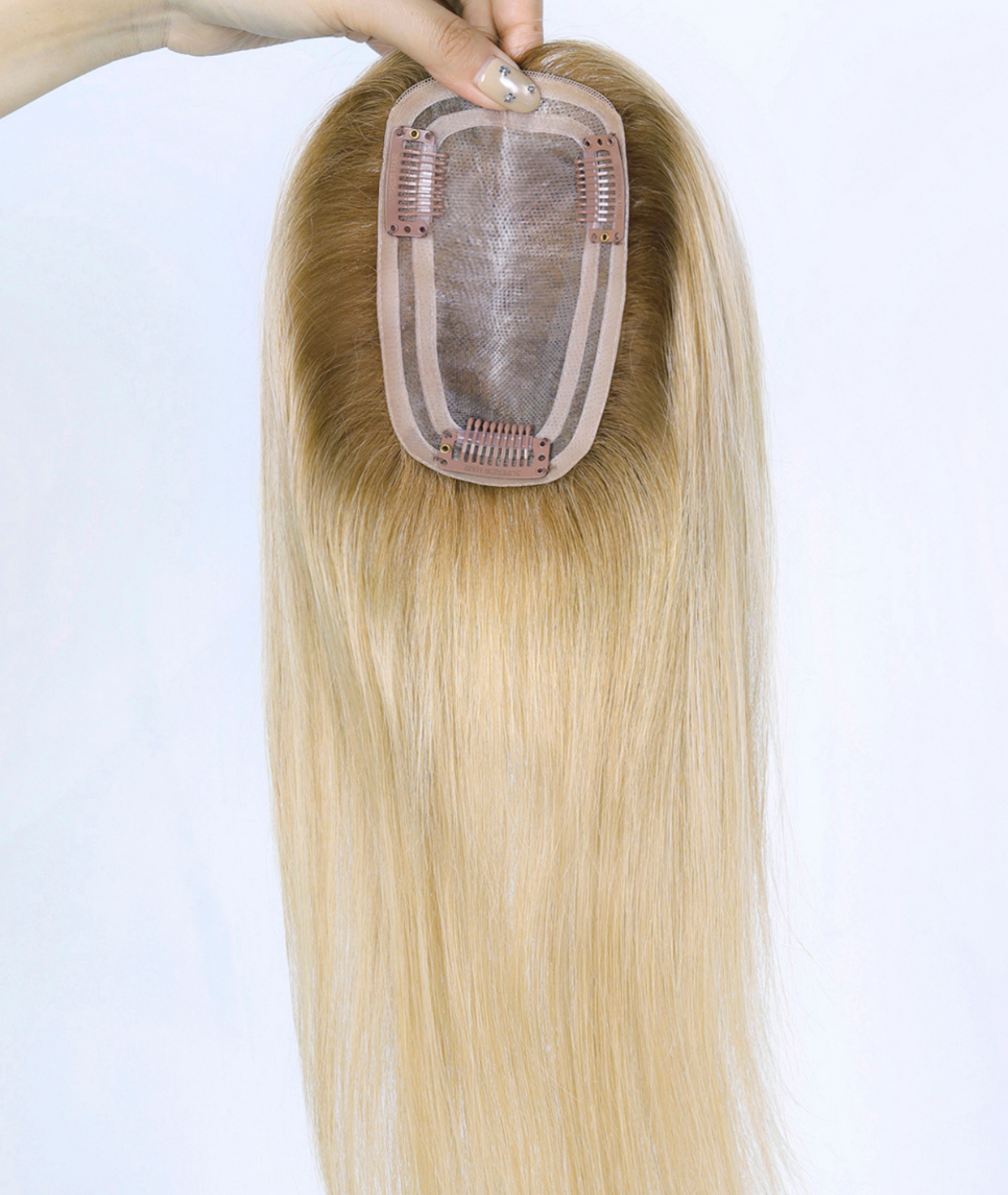 #Toffee Cream Balayage Women's Lite Hair Topper