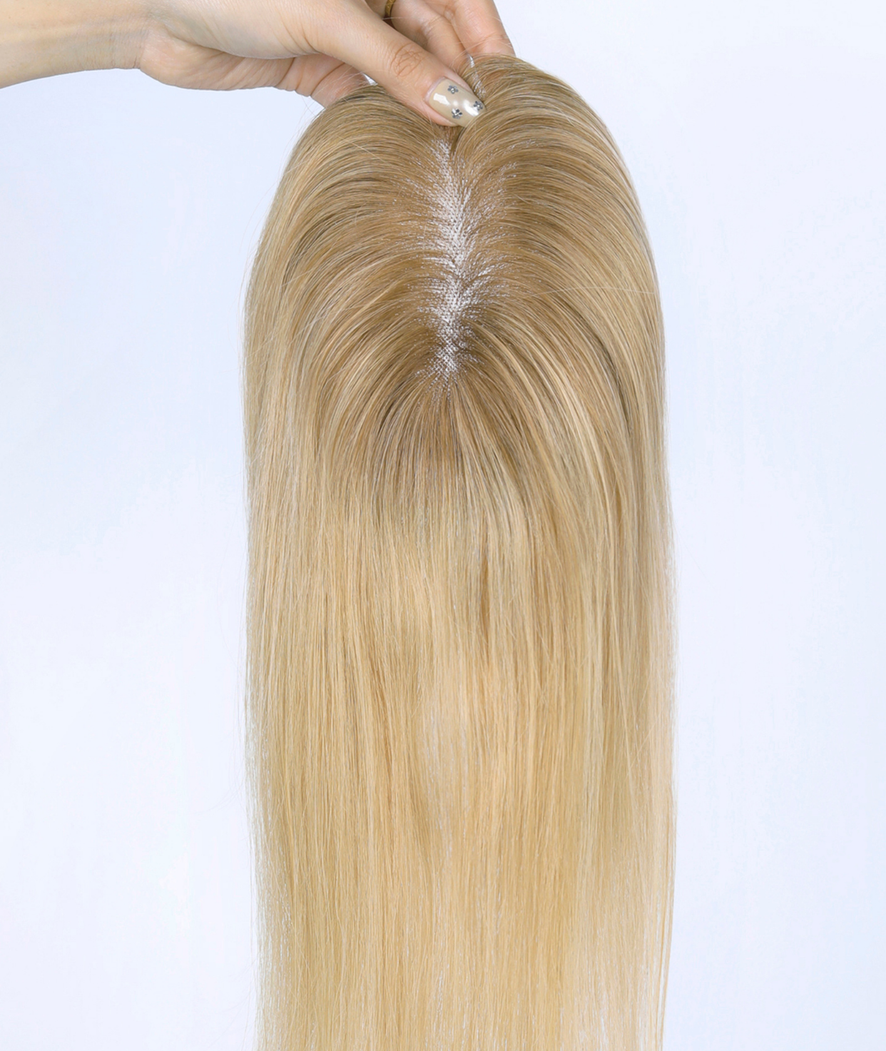 #Toffee Cream Balayage Women's Lite Hair Topper