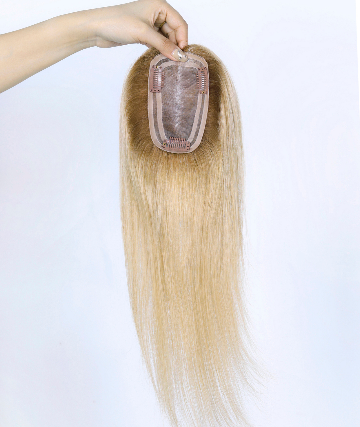 #Toffee Cream Balayage Women's Lite Hair Topper