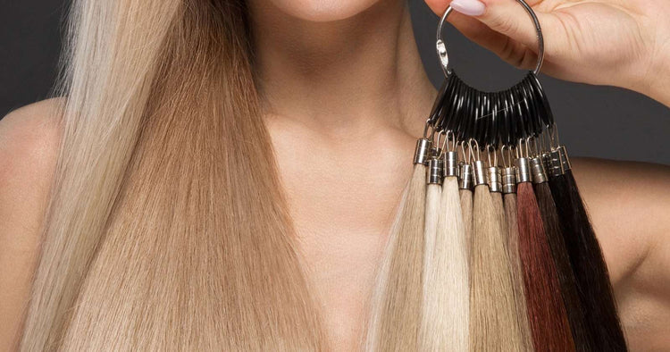 Superior Hair Extensions Colour Matching Services