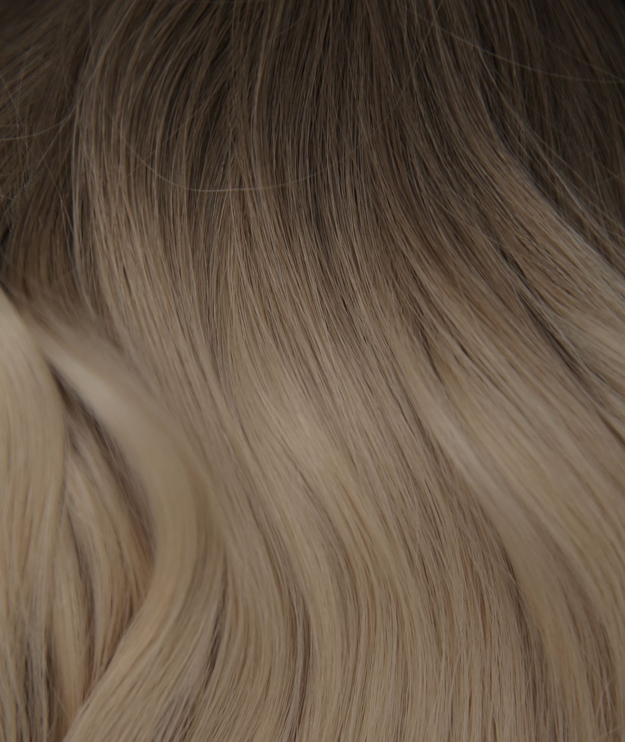 #Arctic Blonde Balayage Butterfly Genius Weft Extensions