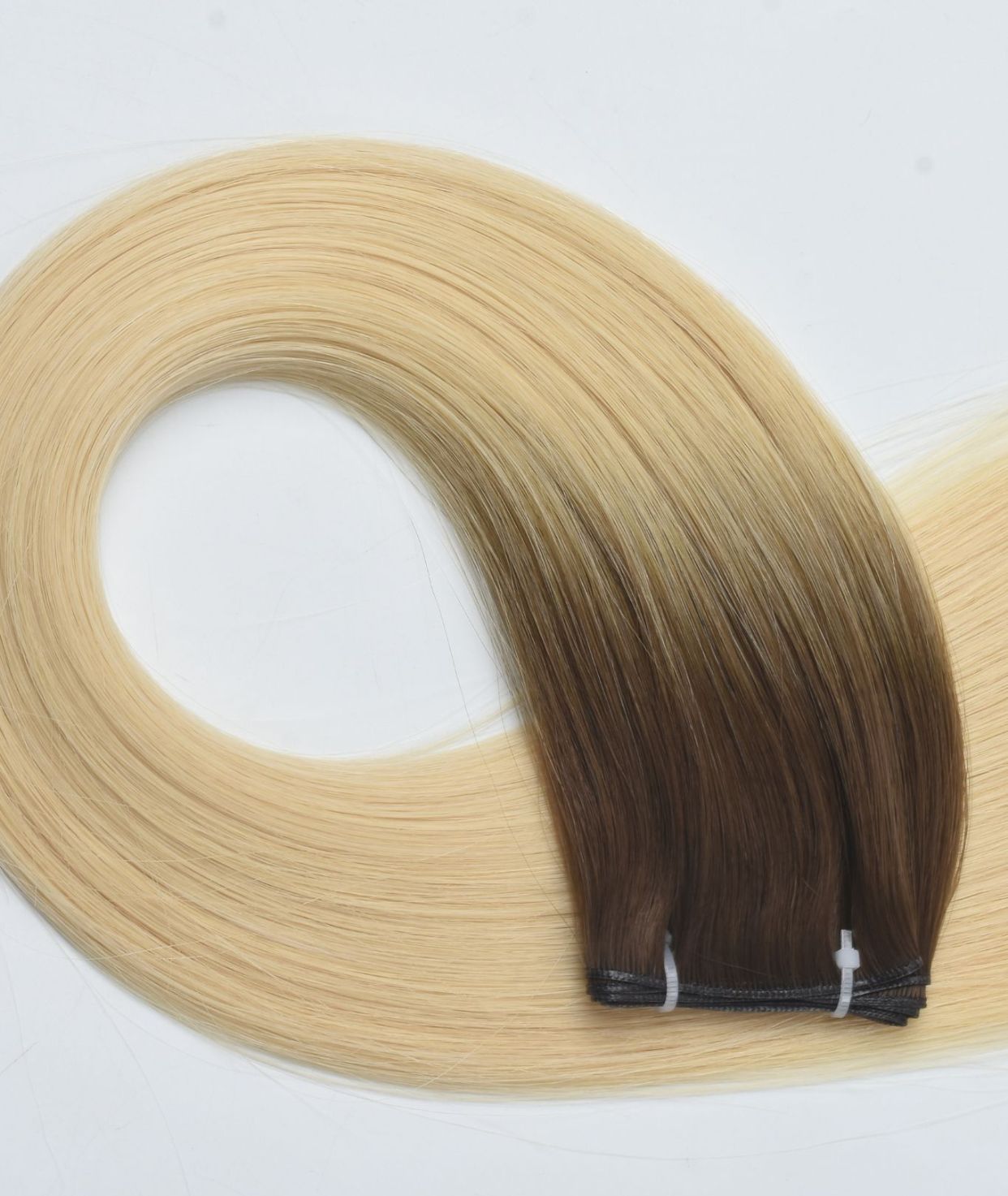 #Beach Blonde Ombre Genius Weft Extensions