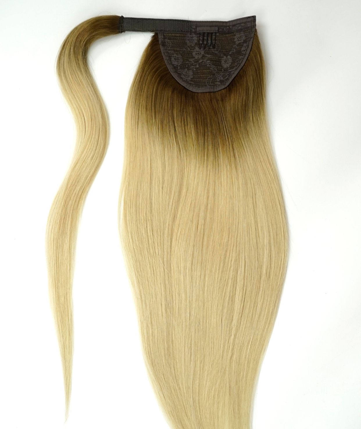 #Beach Blonde Ombre Ponytail Extensions